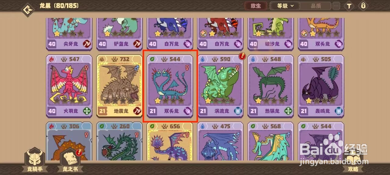 驯龙高手旅程双头龙怎么升到40级？