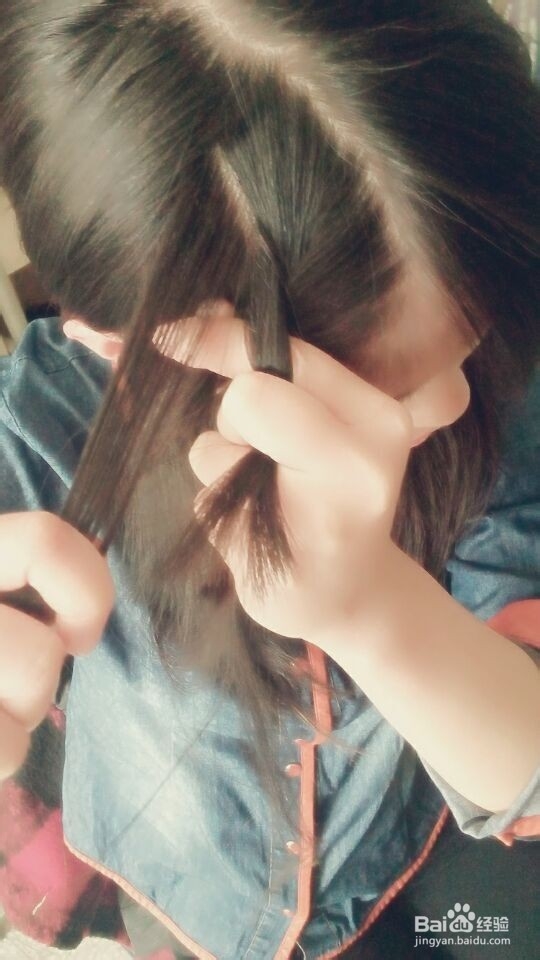 夏季刘海的漂亮处理方法