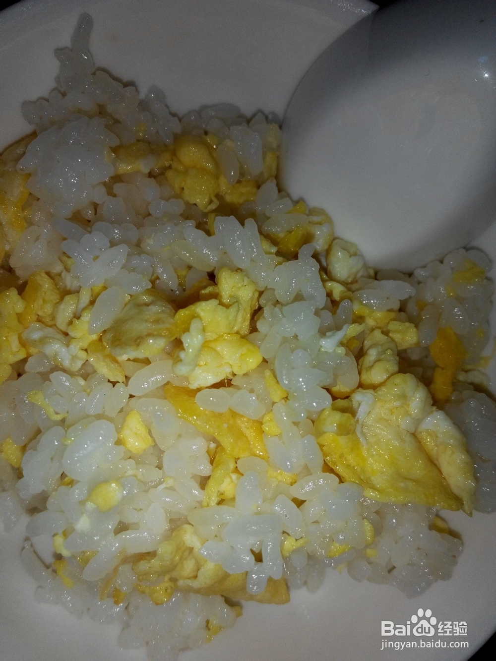 鸡蛋素炒米饭
