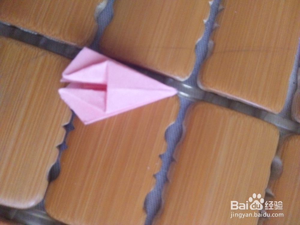 怎么折五瓣樱花？？