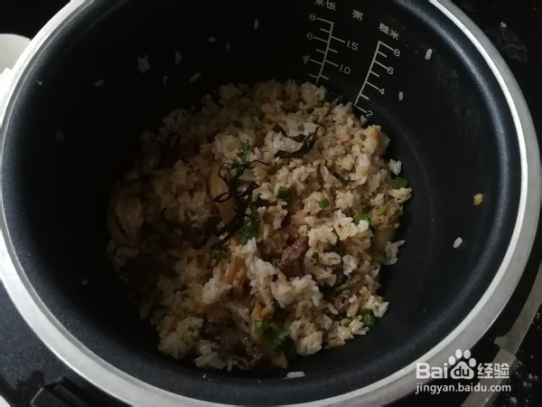 教你做鲜鲍鱼牛肉饭