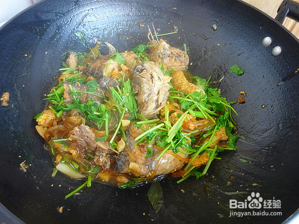 鲤鱼炖粉条的制作方法