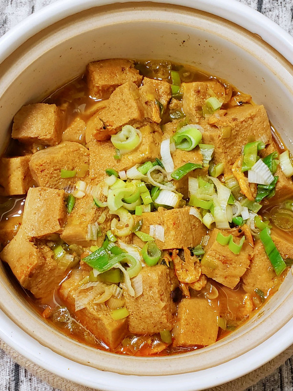酱香磷虾冻豆腐