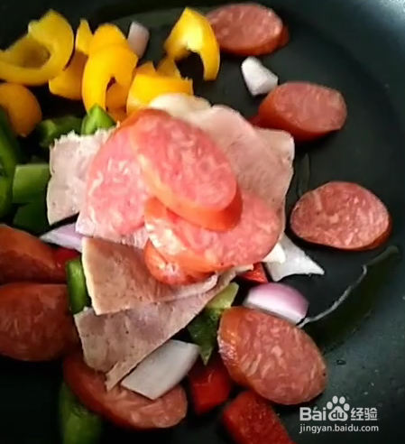 平底锅版披萨的做法