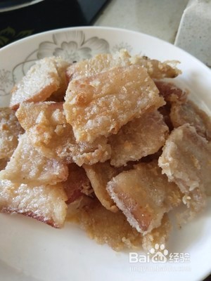 上桌秒光的酥香肥肉（五花肉）不用面包糠和鸡蛋