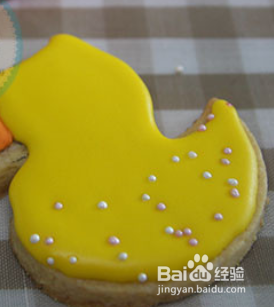 可爱的小鸭子糖霜饼干怎么做