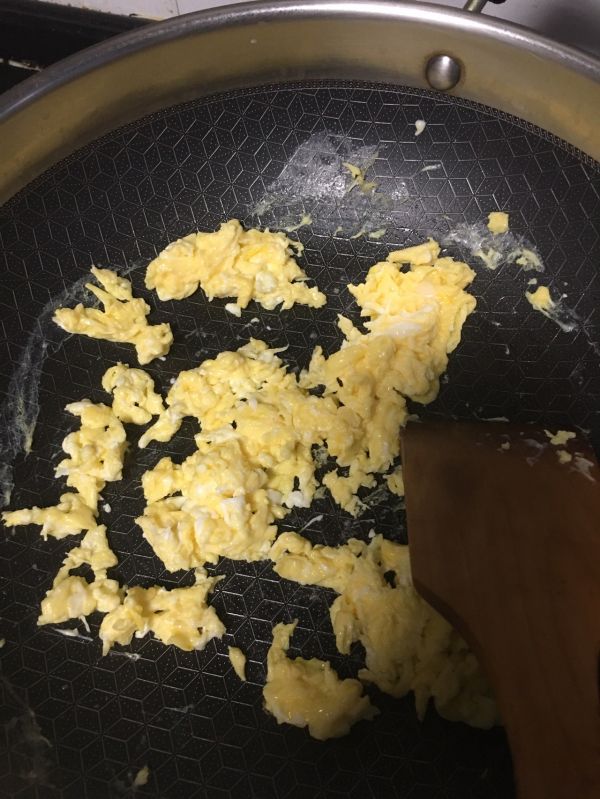 包菜鸡蛋炒粉丝