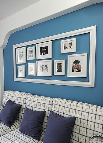 怎样选择和摆放照片墙？