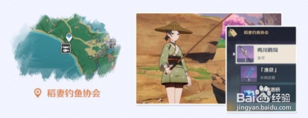 原神2.1钓鱼协会位置在哪