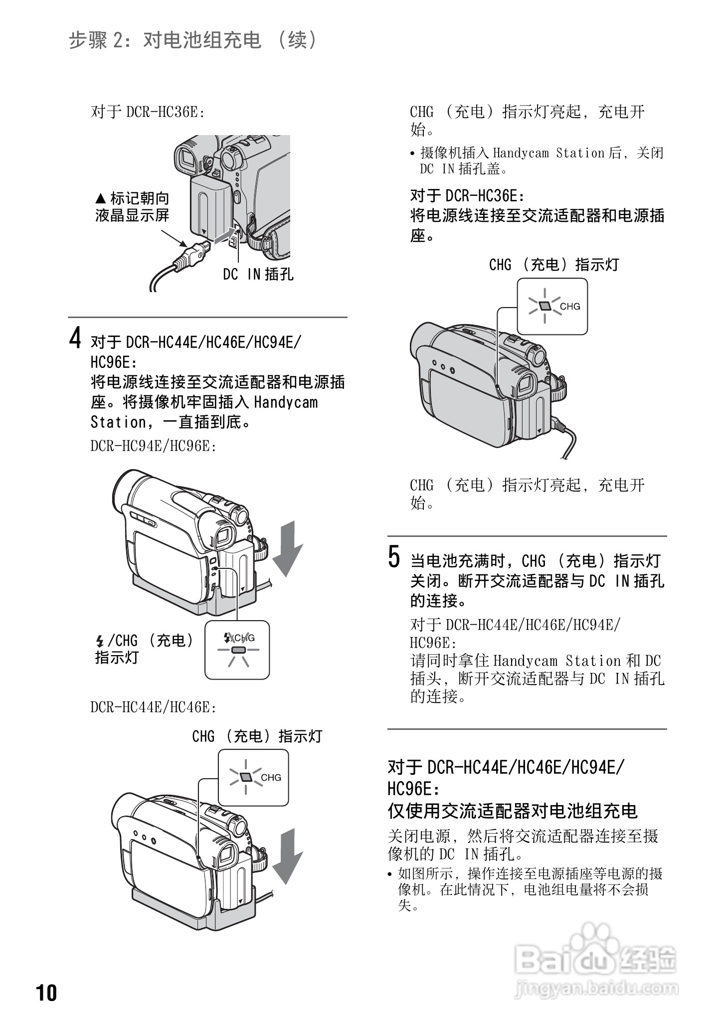 索尼DCR-HC94E数码摄像机使用说明书:[1]