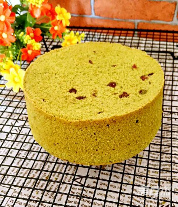 抹茶戚风的做法