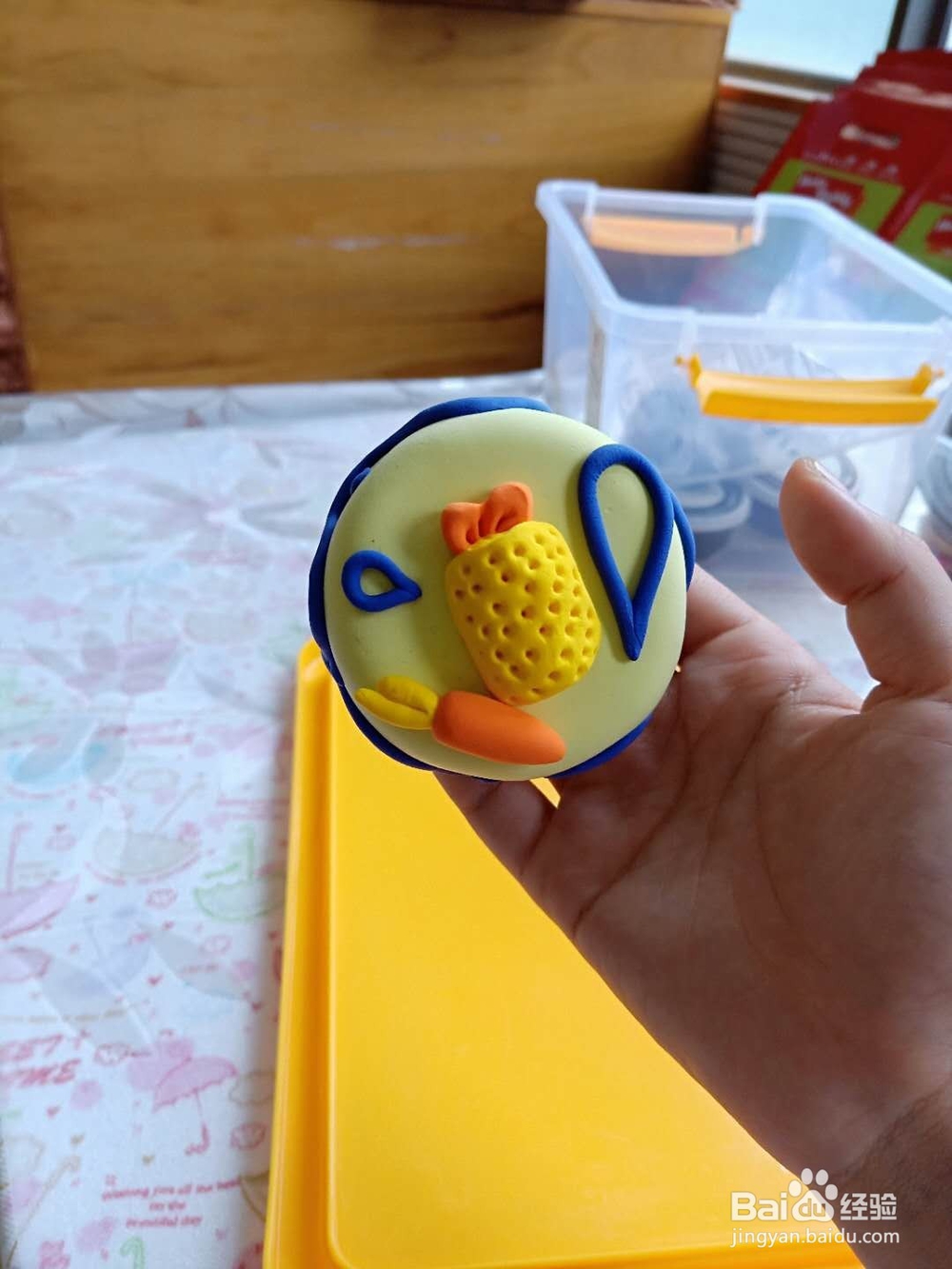 超轻粘土做蛋糕的做法