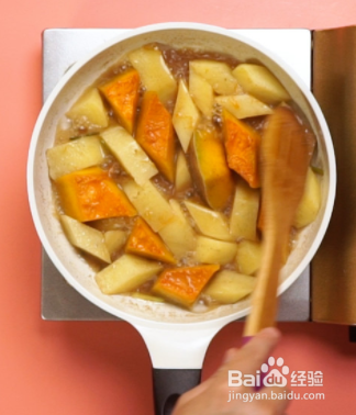 南瓜炖土豆如何制作