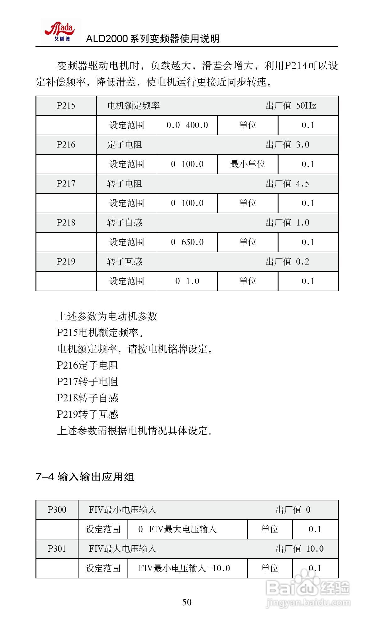 艾兰德ALD2000A01D5K变频器使用说明书:[6]