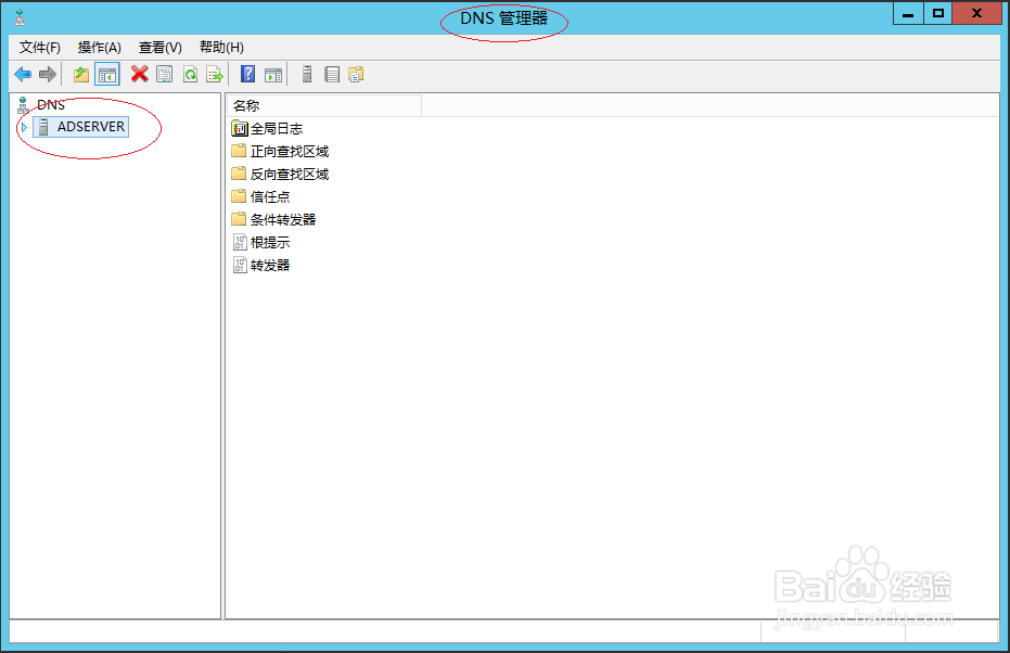 Windows Server 2012 R2查看DNS别名记录属性