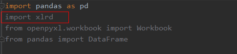 Python .read_excel 报错