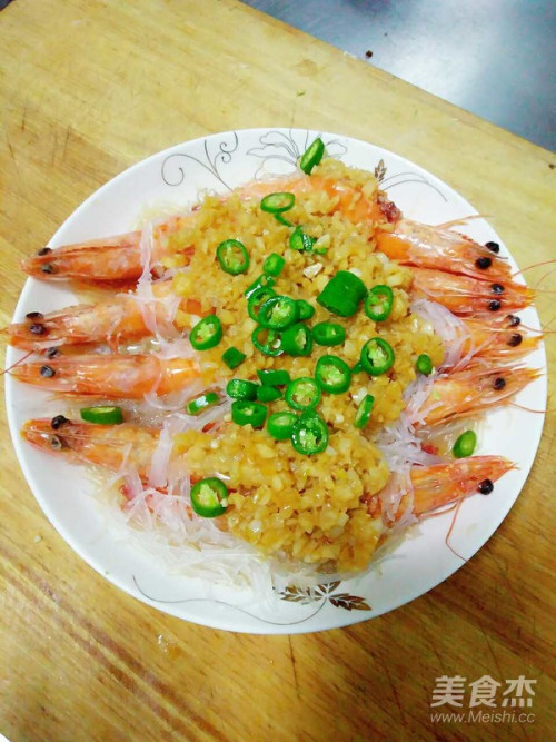 蒜蓉粉丝蒸虾