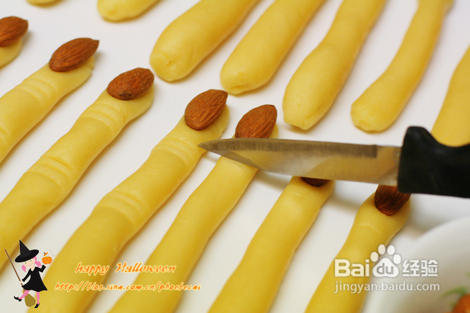 万圣节人气点心：女巫手指饼