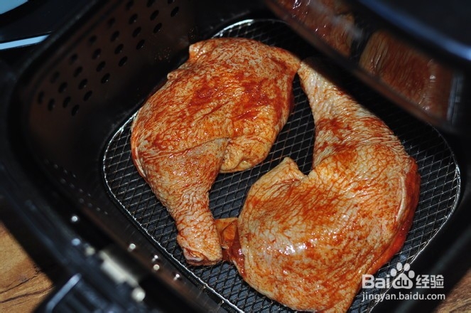 奥尔良鸡腿饭的做法