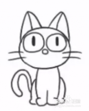 教你画可爱的小猫咪