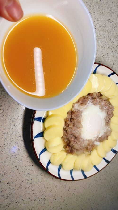 日本豆腐釀肉雞蛋