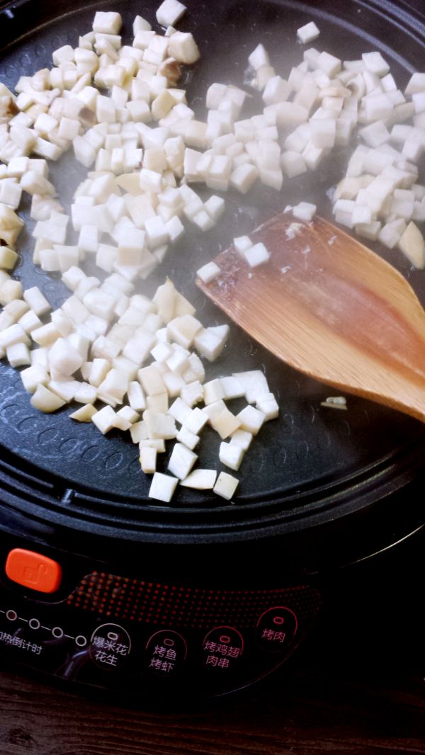 酱油杏鲍菇炒饭