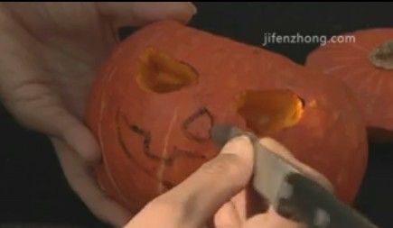 怎样制作神秘南瓜灯||万圣节Halloween