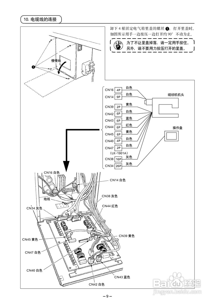 LK-1900A高速电子加固缝纫机使用说明书:[2]