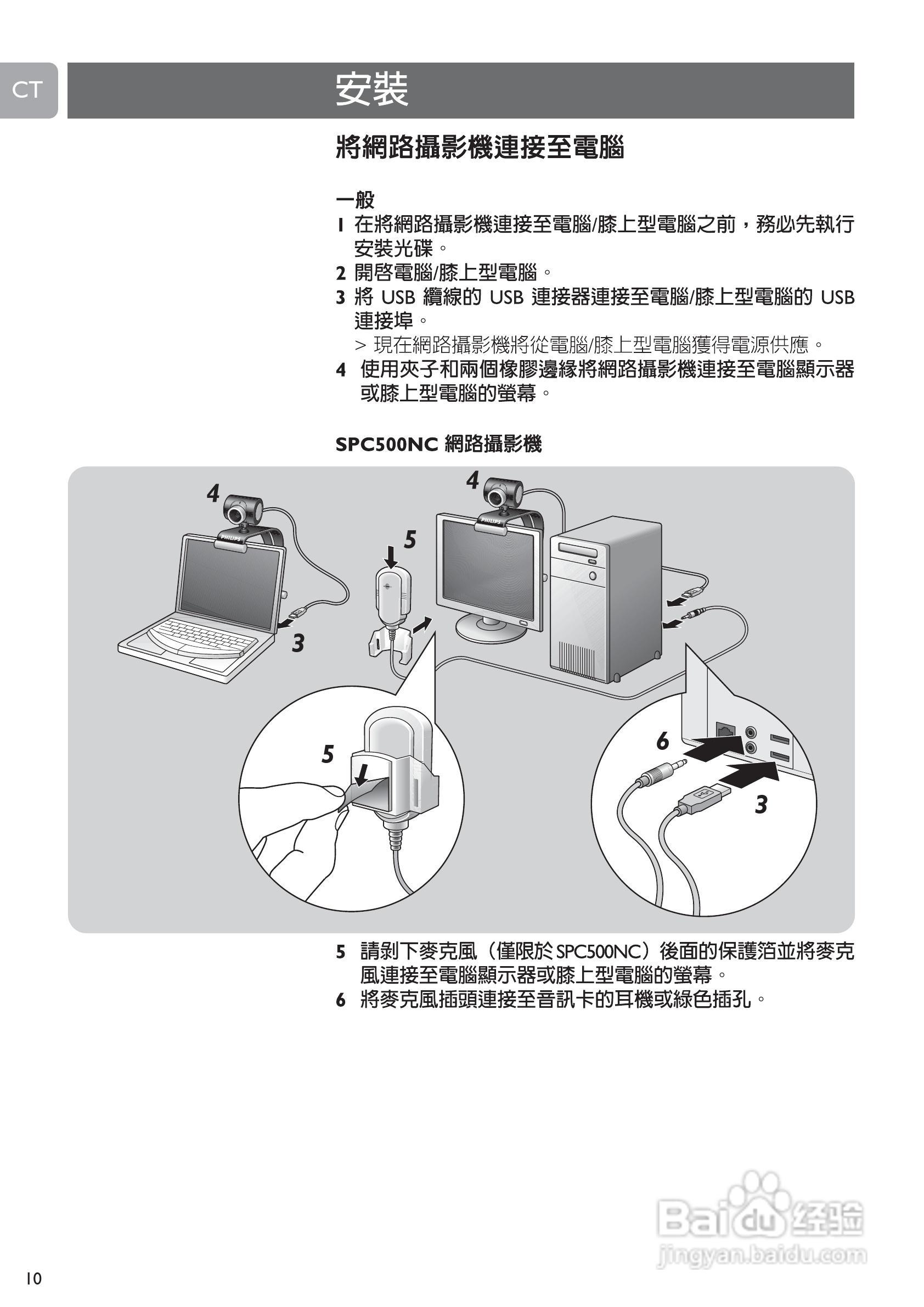 PHILIPS SPC505NC摄像头说明书:[1]
