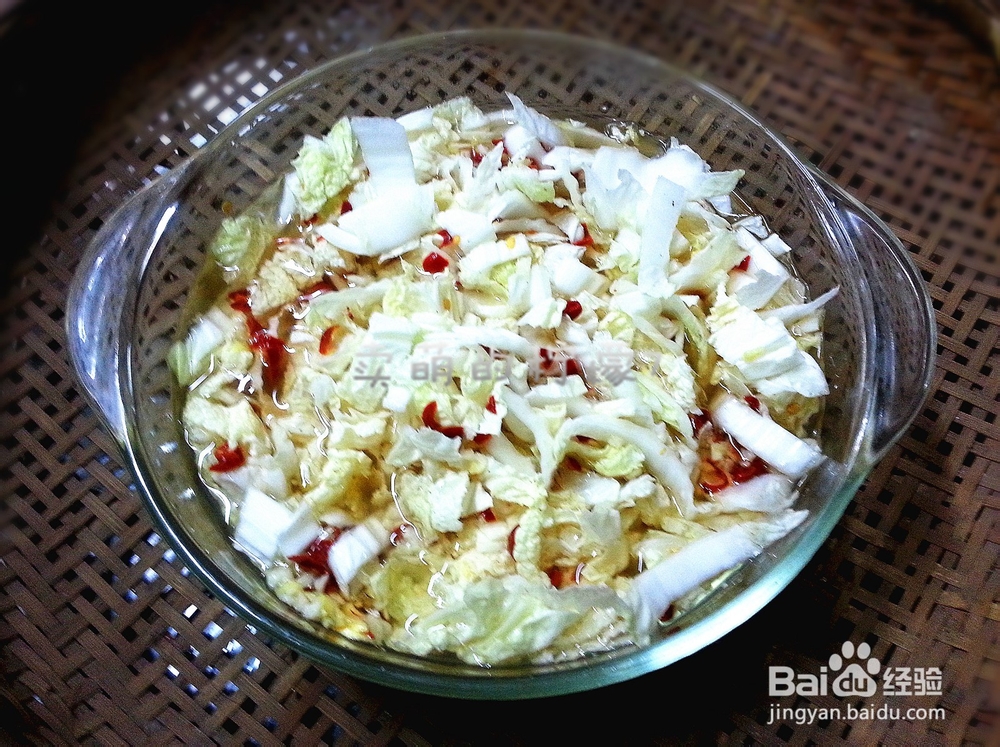最具亲和力的大白菜--快速凉拌菜