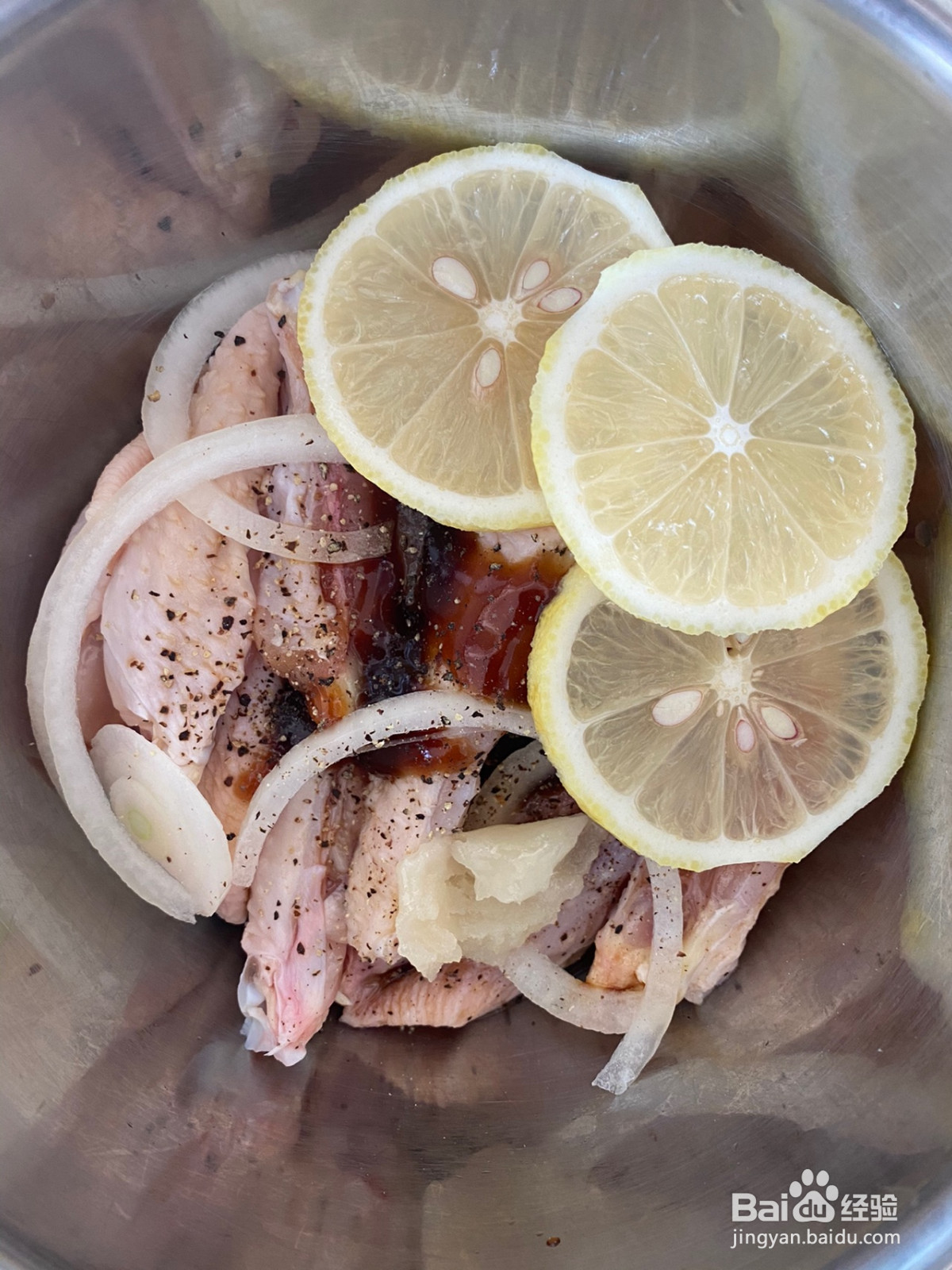 莫吉托风味柠香煎鸡翅的做法