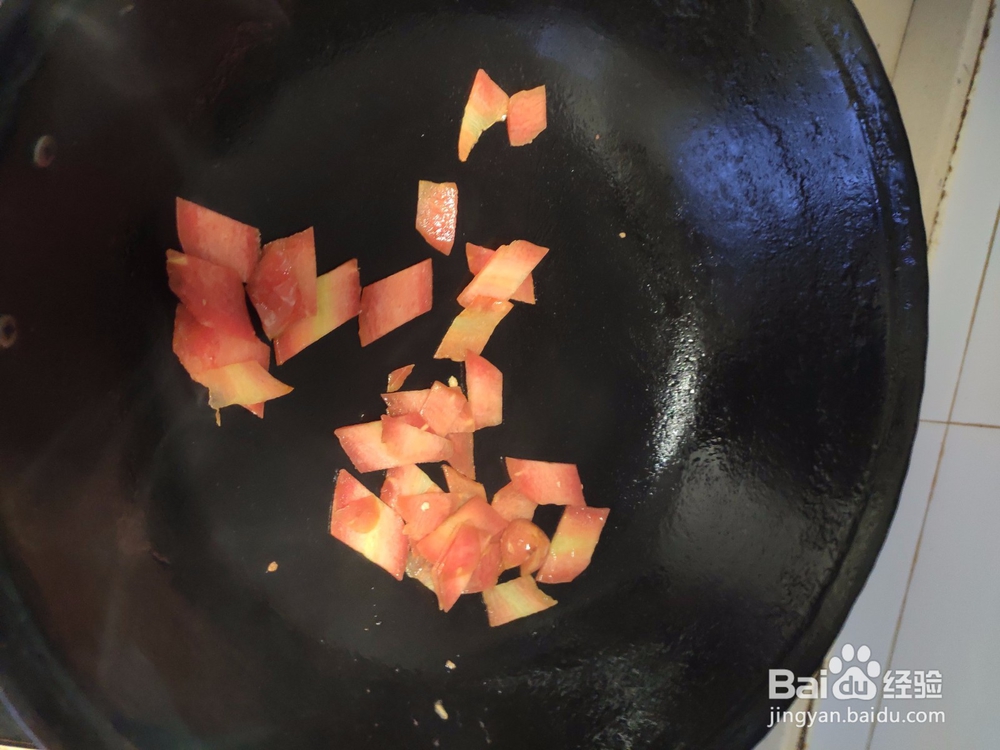 鸡蛋炒莴笋的烹饪
