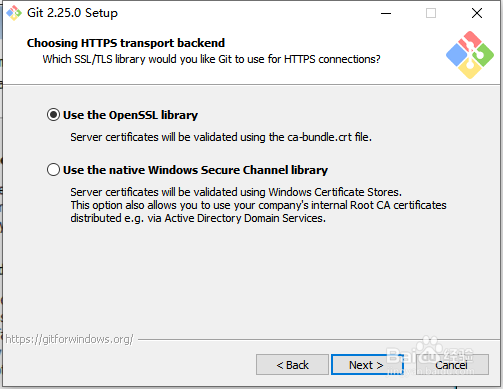windows环境安装git程序的具体操作方法
