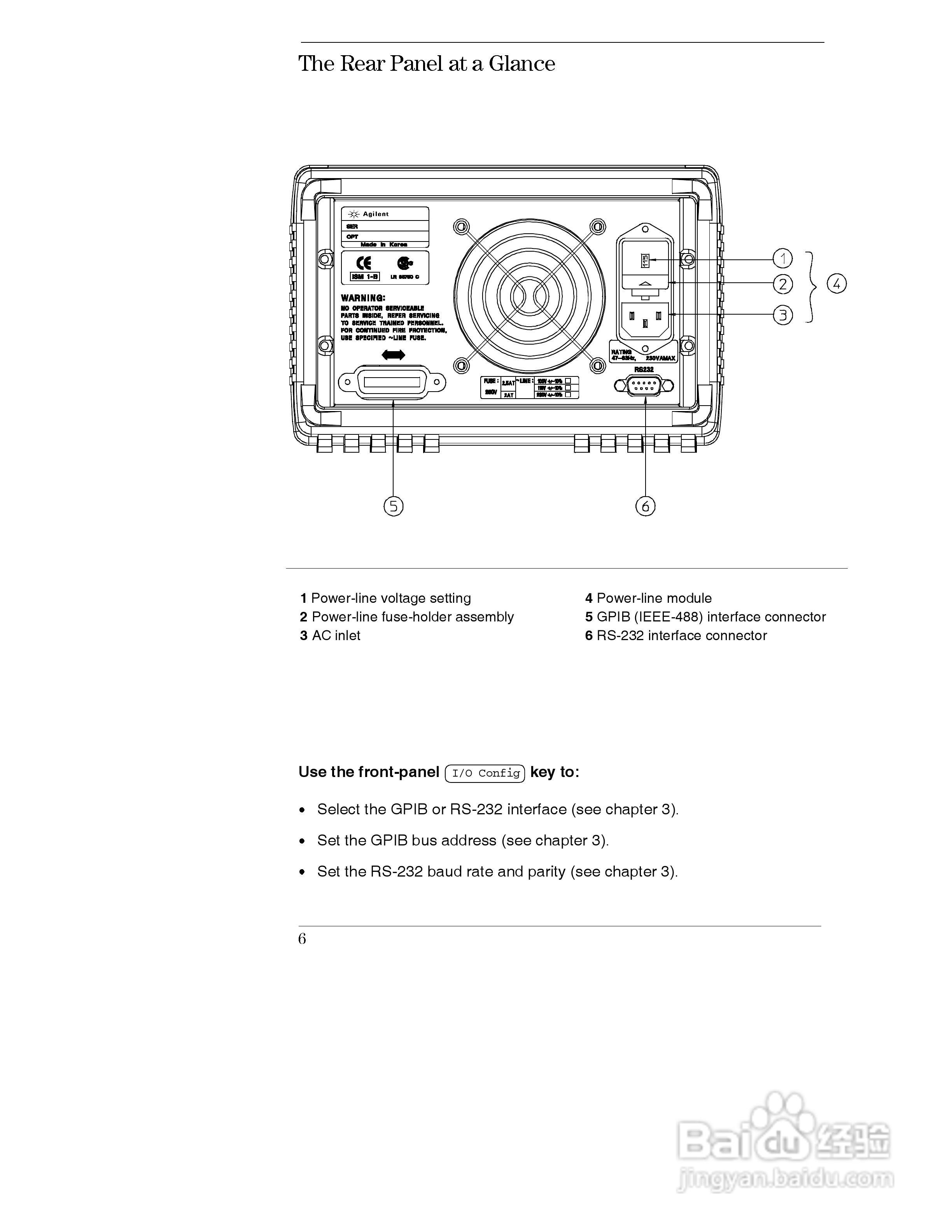 E3631A型80W三输出电源供应器操作手册:[1]
