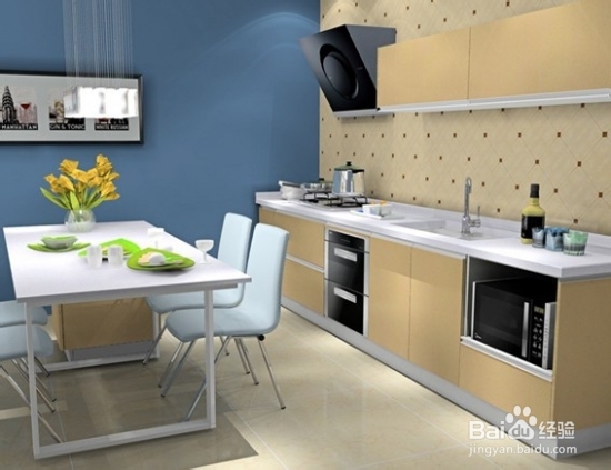 5款时尚一字型系列橱柜 打造完美厨房