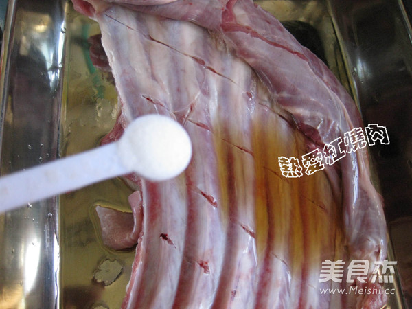 柱侯酱烤羊排