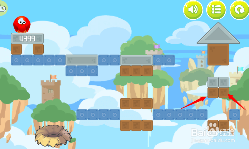 小游戏泡泡鸟历险记4第19关