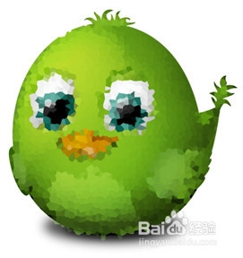 PS--使用滤镜中的“晶格化”效果