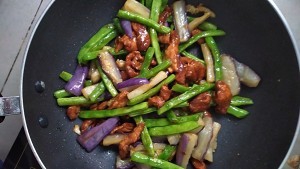 养生食补豆角茄子的做法