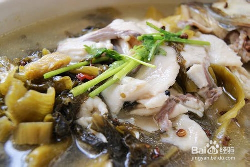 <b>川菜家常菜 酸菜鱼的做法图解制作过程</b>