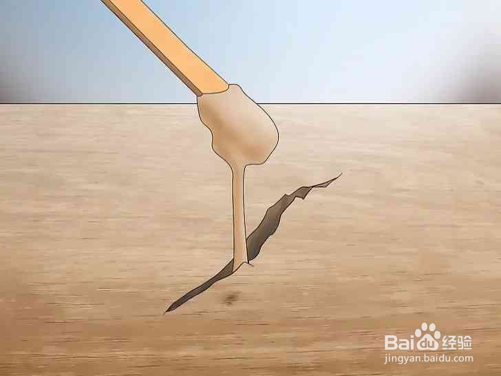 木材裂缝的修补方法