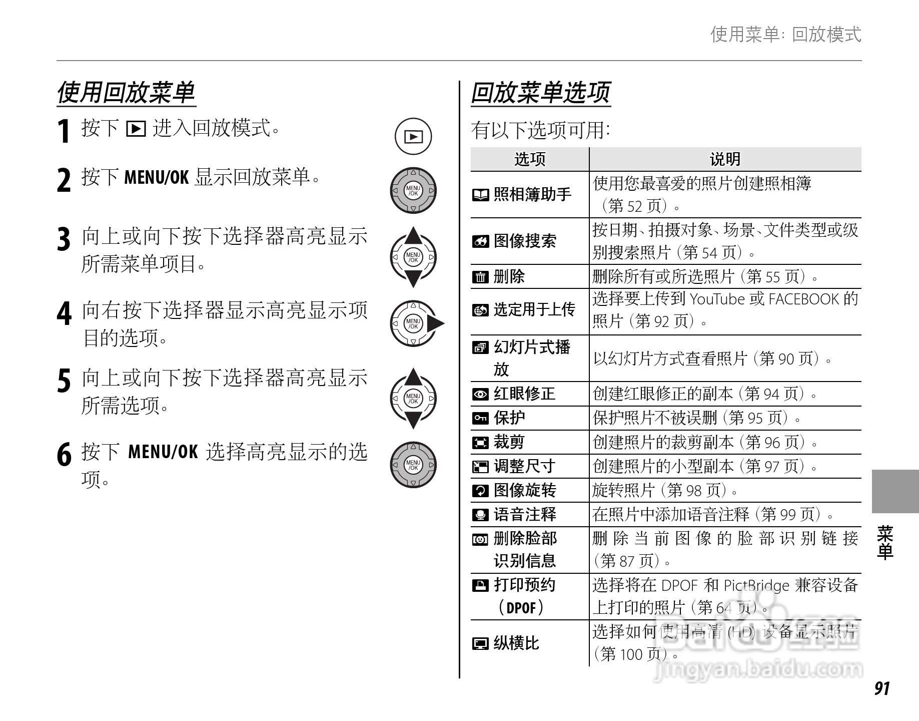 富士FinePix SL260数码相机使用说明书:[11]