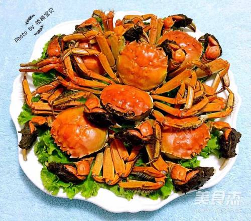 清蒸河蟹的做法