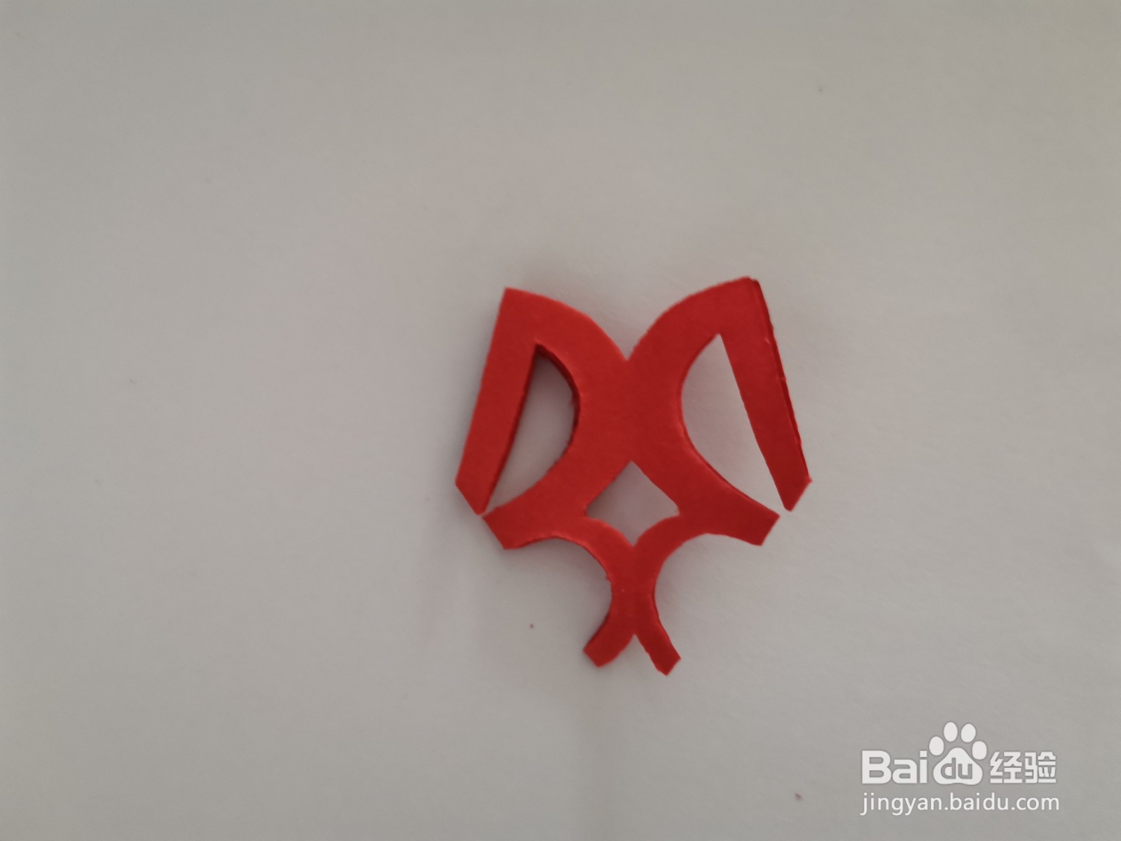 教你如何用字母剪五瓣窗花？