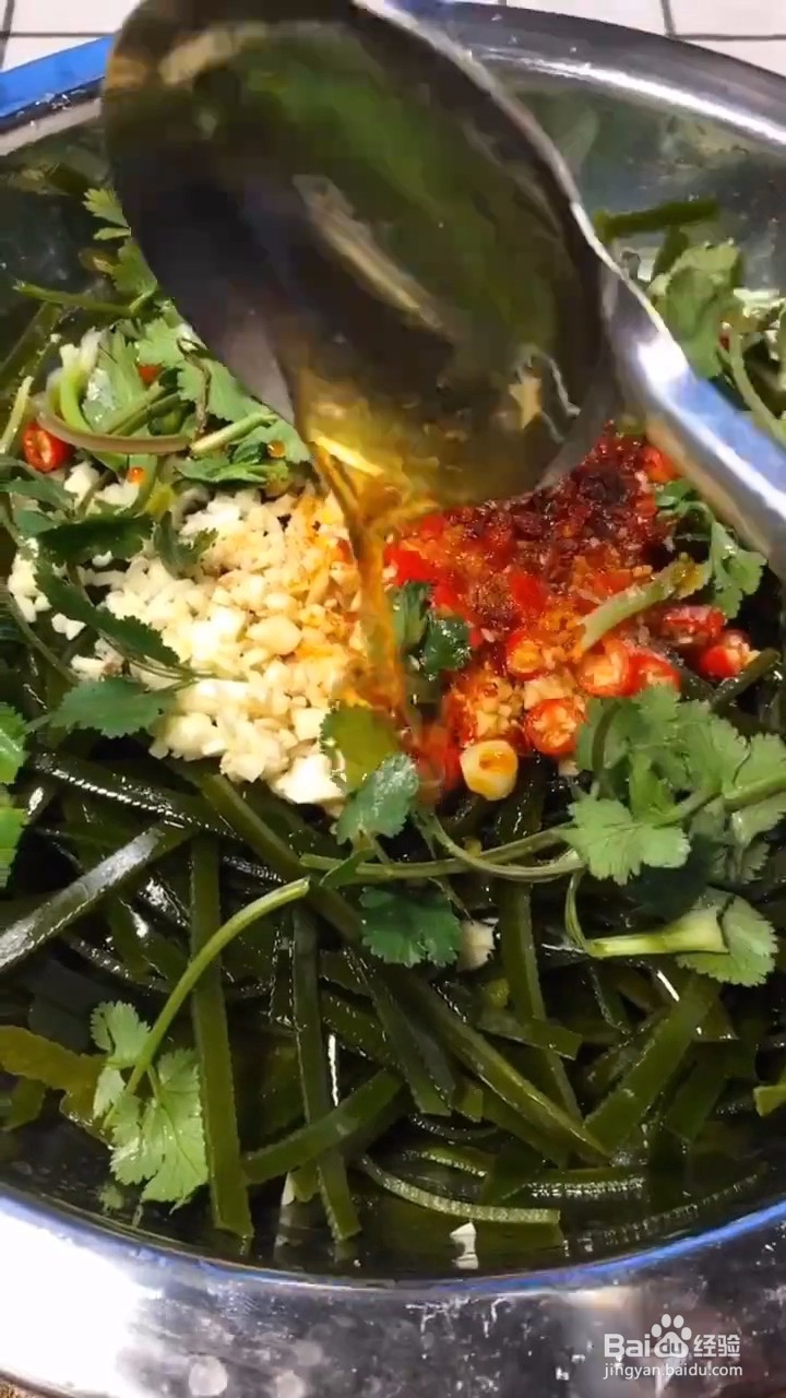 怎么在家自制凉拌海带丝