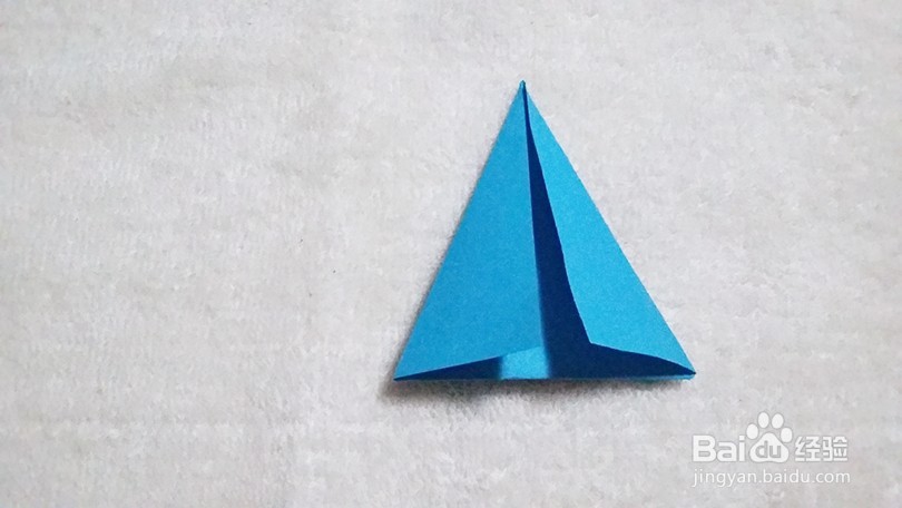 山岭的彩纸折法