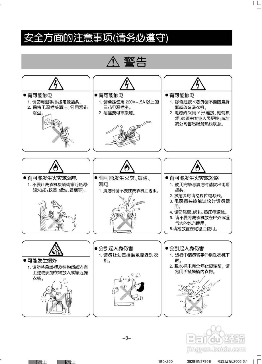 LG XQB60-52SF洗衣机使用说明书