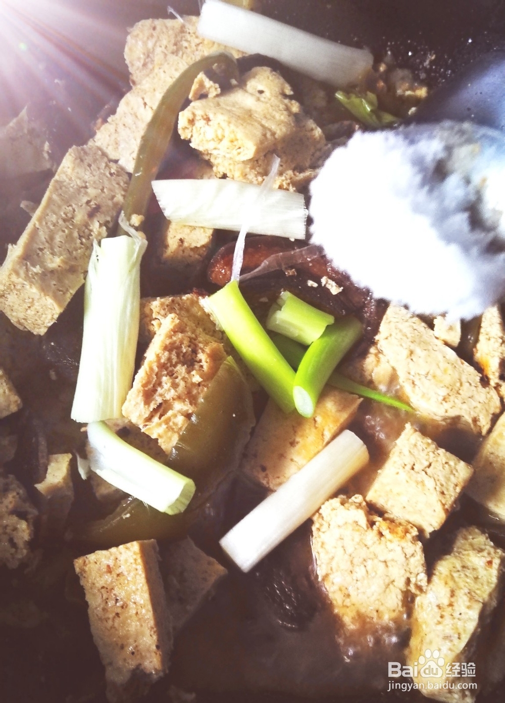 红烧肉炒冻豆腐