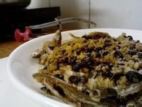 吃货美食-豆豉姜蒸鱼干！