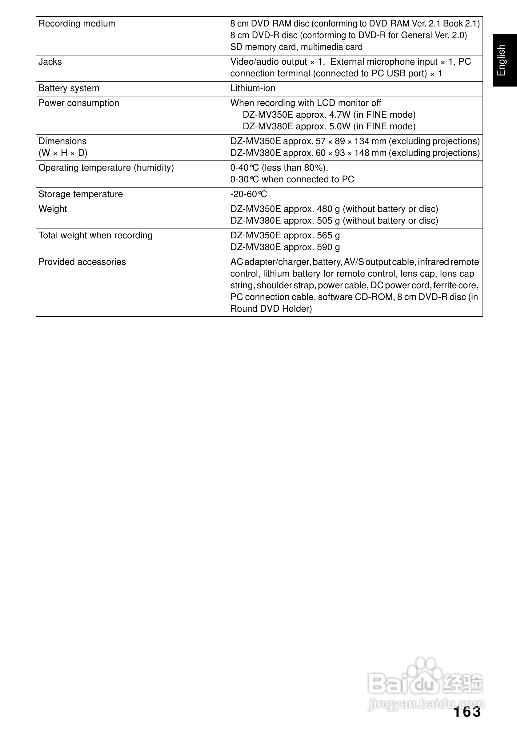 日立DZMV380E数码摄像机说明书:[17]